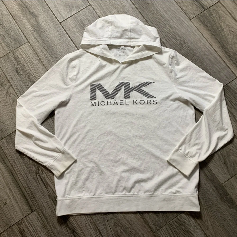 Michael Kors 🤍 MK Logo L/S‎ T-shirt - Picture 2 of 8